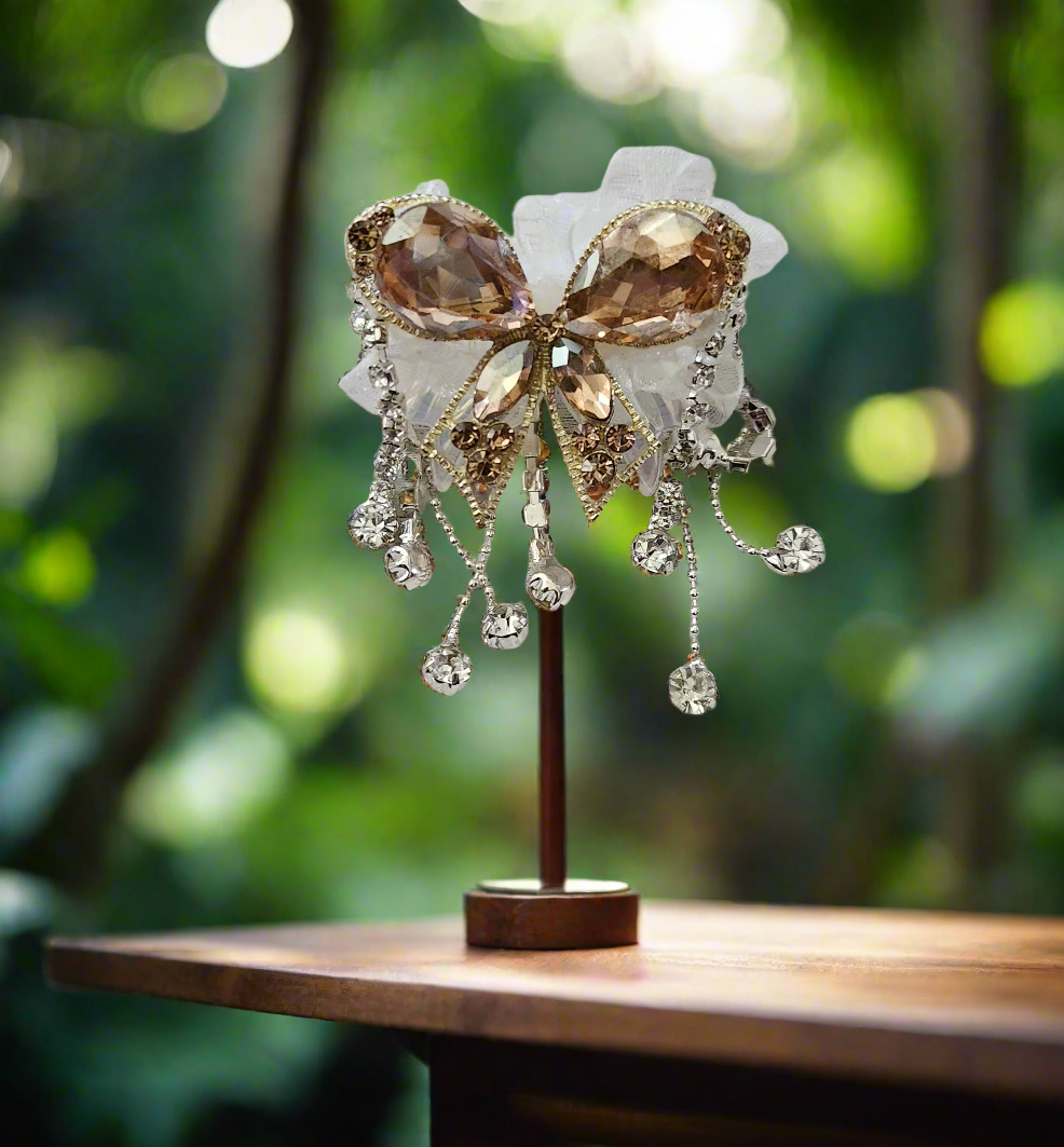Gold Bow Bead