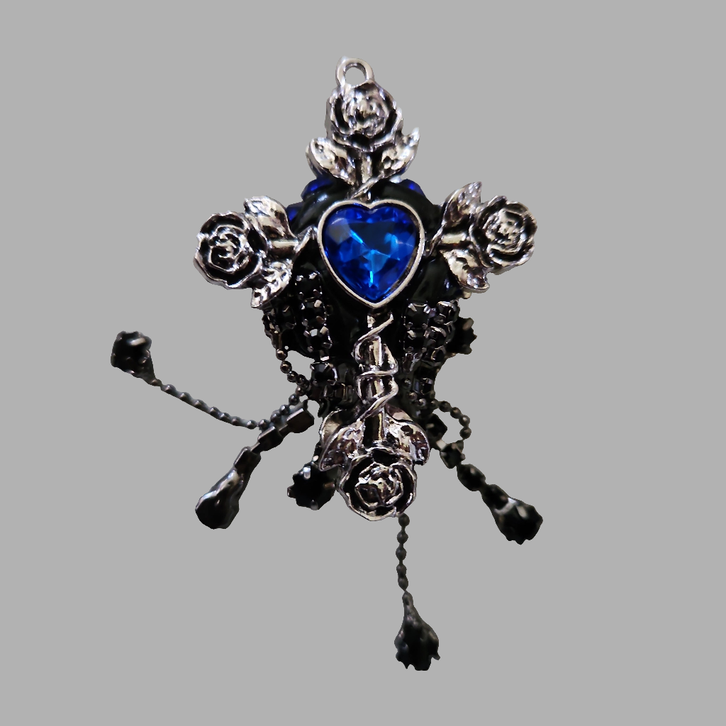 Rose Cross Bead